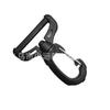 Fábrica 38mm plástico rotativo elástico gancho exterior montanhismo camping gancho fivela charme olho com ferro fancy camarão gancho fivela