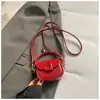 Mini Bolsa de Batom Infantil, Nova Bolsa Transversal Estilosa, Bolsa de Ombro Leve Versátil de Cor Sólida, Bolsa Sela, Transfronteiriça