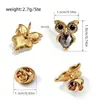 Broche para Terno, Fecho de Borboleta, Animal Cravejado de Diamantes, Coruja, Cisne, Nota Musical, Acessórios de Roupa, Laço, Acessórios de Moda