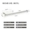 Portarrollos de papel higiénico de acero inoxidable 304 transfronterizo, estante para papel higiénico de baño de hotel montado en la pared sin perforaciones, estante de almacenamiento, portapañuelos