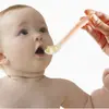 Cuchara Suave de Silicona para Bebé Nuevo Alimentación de Recién Nacidos Cuchara de Cabeza Suave para Agua Alimentación Complementaria Vajilla Infantil