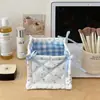 Cesta de Almacenamiento de Oso Estilo Coreano Hecha a Mano Acolchada Linda Cesta de Almacenamiento para Snacks del Hogar Cesta Pequeña de Almacenamiento para Artículos Varios de Escritorio