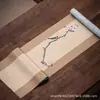 Tapete de Chá de Veludo Estilo Tendência Nacional, Acessórios para Conjunto de Chá, Toalha de Mesa para Chá, Bandeira de Chá Chinesa, Jogo Americano, Pano para Base de Chá, Tapete de Chá de Veludo Tendência Nacional