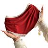 Ropa interior de modal rojo Ankora para mujer, cintura media, alta elasticidad, agradable para la piel, sin marcas, antibacteriana 7A.