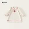 Modelo de Bienestar M Vestido de Primavera y Otoño No Reutilizable para Niñas Vestido Floral Infantil Vestido de Niña Otoño Manga Larga Ropa Infantil Liquidación