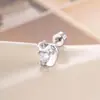 Henson Girl Dulce y Linda Diseño Estilo Ins Corazón Estrella Zircón Manzana Perforación de Cartílago Clavo de Hueso del Oído