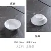 Molheira Cerâmica Branca Pura, Pratinho para Acompanhamentos, Prato de Kimchi, Prato de Molho e Vinagre Estilo Japonês, Prato para Óleo, Prato de Condimentos Doméstico, Prato para Pimenta