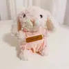 [Apenas Roupas] Roupas Deliciosas de Coelho 15cm Vestido para Boneca de Coelho e Rato Pequenos Doces