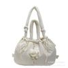 Bolso Cubo Casual de Gran Capacidad Coreano 2026 Nuevo Elegante Nicho Bolsa Nube Bolso de Mano de Tela Bolso de Hombro Cruzado