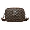 Bolso de sensación de alta gama para mujer, comercio exterior, nueva moda, bolso para teléfono móvil, bandolera de hombro de banda ancha que combina con todo, bolso para cámara, tendencia
