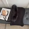 Balaclava de Pelúcia Quente Estilo Coreano para Mulheres, Chapéu e Cachecol de Inverno para Circunferência Craniana Grande, Chapéu de Tricô à Prova de Frio