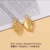 Accesorios chapados en oro para atraer riqueza y buena fortuna, pulsera DIY de ábaco auspicioso, collar, accesorios de joyería, colgantes, dijes pequeños