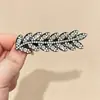 Presilhas de cabelo com strass brilhante para mulheres, novo estilo de alta qualidade 2026, para franja e cabelo lateral, presilhas com borda lisa, acessórios de cabelo
