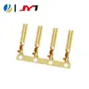 Fabricante Juying Latón 2.3/2.4 Tubo de Cobre 12~21 Largo Pies de Remache Doble Conector Impermeable 2.35 Terminal de Tubo Redondo