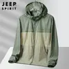 Roupas de Proteção Solar de Verão Masculinas Leves Respiráveis de Secagem Rápida Roupas para Pele de Casal Roupa de Proteção Solar com Capuz Jaqueta Fina de Proteção Solar para Exterior