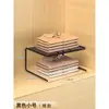 Prateleira de Camadas para Guarda-Roupa Rack de Armazenamento Armário de Dormitório Prateleira de Armazenamento Interna Sapateira Guarda-Roupa Organizador de Partição Artefato