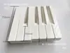 Acessórios de piano Teclas brancas de piano couro branco tecla couro piano tecla couro,