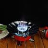 Suministros para exteriores camping estufa de loto cabezal de estufa estufa de gas estufa para exteriores a prueba de viento utensilios de cocina plegables mini estufa portátil para picnic