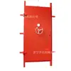 Fábrica de Porta Hermética para Câmara de Refúgio em Mina Porta Hermética Anti-Choque para Proteção contra Desastres Subterrâneos Porta Curva para Câmara de Refúgio