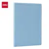 Deli Bp155/Bp156 Cuaderno de Cuero Ligero para Negocios 16K 25K 80 Páginas Cuaderno de Reuniones Diario Bloc de Notas
