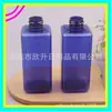 Botella cuadrada de PET, 200 ml, para dispensar champú, cosméticos, loción y aceites esenciales