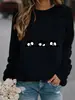 Grande Estoque Disponível 2026 Desejo Aliexpress Ebay Venda Quente Outono e Inverno Europeu e Americano Estampado Manga Longa Moletom Pulôver