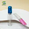Shanyi Nuevo Tubo de Brillo de Labios Plano Material de Empaque Tubo Transparente de Brillo de Labios Tubo Vacío Empaque de Cosméticos DIY Venta al por Mayor
