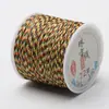 Cordón para Joyería DIY Encriptado, Cordón Trenzado Hecho a Mano, Hilo de Taiwán 45m, Metabo Resistente al Desgaste