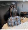 2026 Bolso de Hombro Retro Nuevo para Mujer, Bolso Grande de Capacidad para Viajes y Bolos, Bolso de Mano y de Hombro de Alta Gama