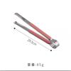 Pinza para barbacoa de estilo coreano, pinza para barbacoa de acero inoxidable, pinza para carne, pinza para barbacoa de buffet, pinza extendida para alimentos de cocina comercial