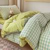 Juego de Ropa de Cama Cuatro Piezas Estilo Nórdico Transfronterizo Lavado para Cama de 1.5m/1.8m Juego de Tres Piezas Juego de Cuatro Piezas Estilo Resistente a Manchas para Dormitorio