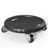 Rueda Abdominal Rueda para Abdominales Mejora Disco Deslizante Silencioso Equipo de Fitness Disco Deslizante con Ruedas Polea Placa Deslizante para Músculos Abdominales Entrenamiento de Cuatro Ruedas