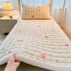 [Xiangling Premium] Borde de Terciopelo Cálido Colchón Estudiante de Terciopelo de Leche Colchón Espesado Cojín de Colchón Ropa de Cama Universal para Dormitorio