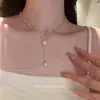Colar de Pérolas Cereja Mais Vendido Transfronteiriço Estilo Ins Feminino Moda Corrente de Clavícula Coração de Alto Padrão Novo Pingente de Joia