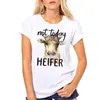 Camiseta casual urbana de rua com estampa de pata de cachorro branca, manga curta, feminina, comércio exterior, transfronteiriço, wish/ebay Yama