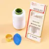 Set de Agujas de Coser y Hilo para el Hogar, Caja de Agujas de Coser y Hilo, Hilo de Coser, Hilo de Coser Hecho a Mano, Hilo Negro, Hilo Blanco
