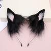 Diadema de Felpa con Orejas de Gato para Mujer, Adorno para el Cabello Lindo y Original de Gato, Pasador con Cascabel, Collar, Diadema de Cosplay, Accesorio Sexy