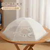 Cubierta Plegable Transparente Rectangular a Prueba de Moscas para Platos, Gadget Doméstico para Cubrir Sobras y Comida en la Mesa del Comedor