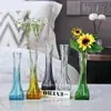 Vaso de Vidro Pequeno Fresco para Cintura Vaso Único Colorido Moderno Moda Mesa de Jantar Hotel Pequenos Vasos Enfeites