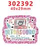 Acessórios de Acrílico Desenho Animado com Glitter Transfronteiriço Acessórios para Joias DIY de Resina Patch Grampo de Cabelo Grampo de Cabelo Gt-F-301568