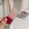 Elástico de Cabelo Colorido Transparente Estilo Fio de Telefone para Mulheres Celebridade da Internet ins Gradiente Simples Elástico de Cabelo Não Machuca Cabelo Elástico de Cabelo Estilo Coreano