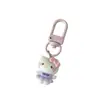Llavero de Resina Gato Cuerpo Completo Lindo Dibujo Animado Colgante Llavero de Estudiante Bolso Escolar Colgante de Bolsa Regalo Decorativo