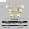 Lámpara de araña para restaurante transfronterizo, luz de anillo circular de lujo ligero, lámpara colgante de cristal personalizada para sala de estar, recepción de hotel, vestíbulo, modelo nuevo 2026