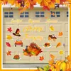 Set de Pegatinas Magnéticas de Acción Caliente Transfronteriza para Acción de Gracias Pavo Decoración de Fiesta Caricatura Pegatina Festiva Pegatina para Refrigerador