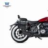 Coche musculoso Wolf adecuado para Zhuang Wei YY800-2 bolsa lateral bolsa lateral se puede instalar casco medio casco casco completo marco de liberación rápida modificación