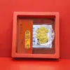 Pegatina Dorada para Teléfono Princesa Por Favor Hazte Rica Ten Dinero para Gastar Calabaza Caja de Regalo Set Pegatina Pura de Oro para Teléfono Tráfico Conducción Pequeño Regalo Venta al por Mayor