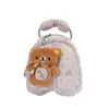 Mochila de mujer de nicho a la moda 2026 nueva de moda verano popular bolso de mano de gran capacidad para niñas y estudiantes universitarios