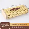Almofada de Bambu Mahjong Oca Respirável Tapete Fresco Almofada Sala de Vapor Suor Proteção do Pescoço Almofada de Contas de Massagem Individual Verão Quente Almofada Fresca
