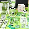 Pack de Regalo de Papelería Creativa de Capibara Regalo para Estudiantes Premio para Evento del Día del Niño Portátil Portalápices Set de Papelería