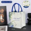 Bolsa de Lona Personalizada con Diseño Impreso, Bolsa de Compras Ecológica, Bolsa de Lona, Bolsa Impresa Multicolor, Bolso de Mano Publicitario Cultural y Creativo, Hecho a Medida